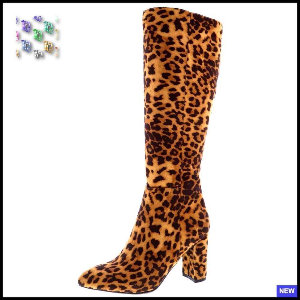 Classic Tall Knee High Block Heel Dress Boots Sophisticated Sleek Riding